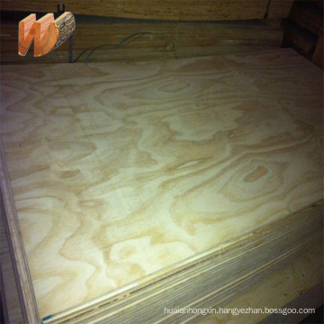 2440x1220x18mm radiate pine plywood